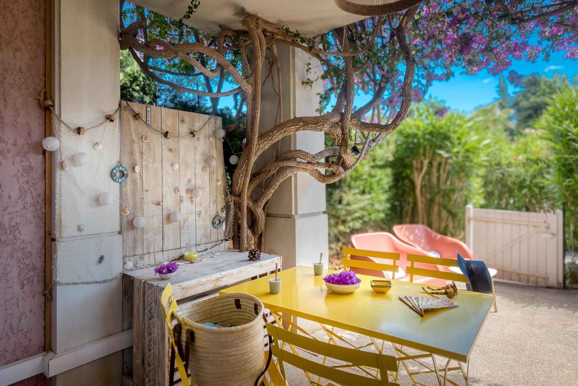 Le Lavandou "Cavaliere" -Rez De Jardin Bord De Mer , Atom מראה חיצוני תמונה